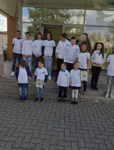 На 12.04.22г. се проведе награждаване на участници в национален конкурс "Заедно да опазим гората" - СУ Хаджи Мина Пашов - Сливен
